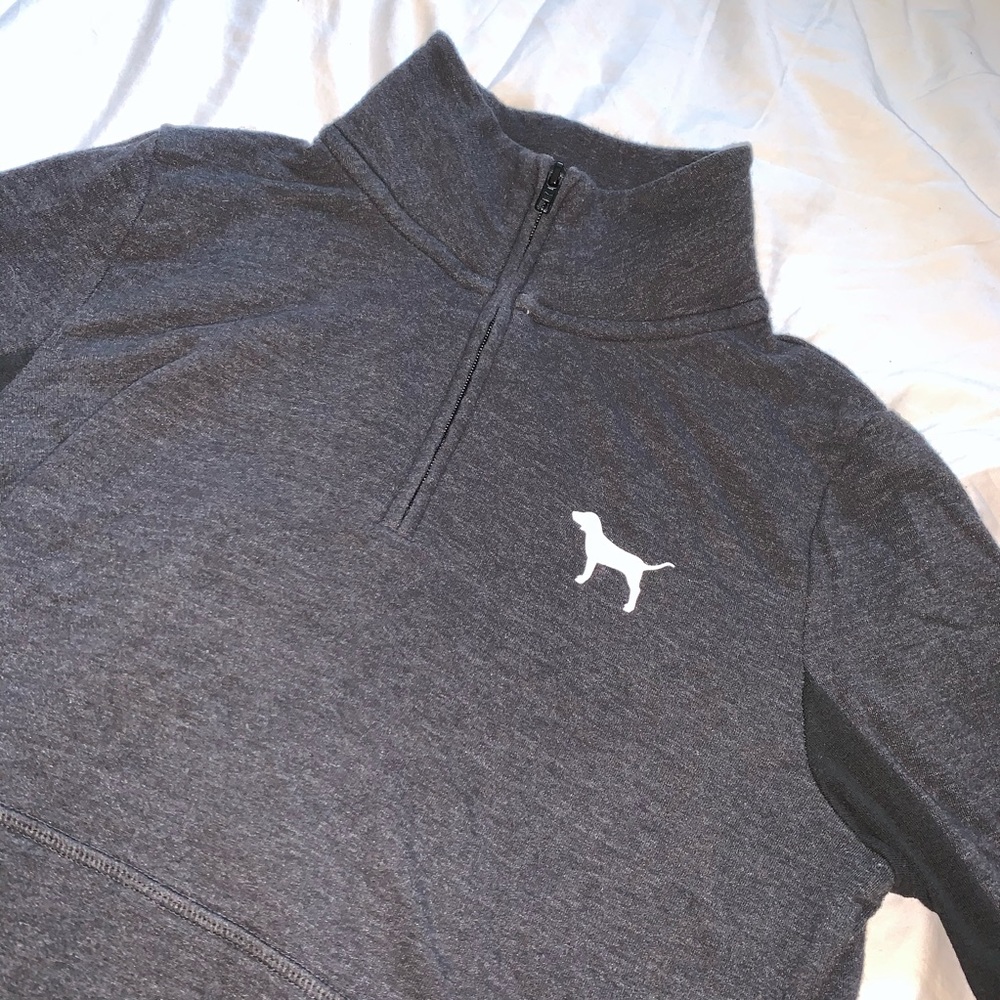 VS PINK quarter zip